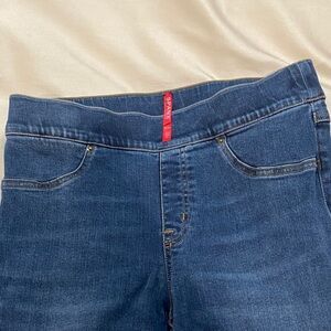 SPANX Women's Indigo Blue Stretch Jeggings Size M